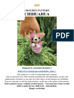 Chihuahua: Crochet Pattern