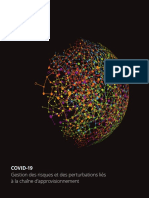 COVID-19 Gestion Des Risques Et Des Perturbations Liés À La Chaine D'approvisionnement