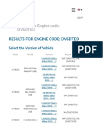 Results For Engine Code - DV6DTED - Meat&Doria