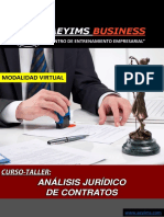 Curso Virtual Analisis Juridico de Contratos