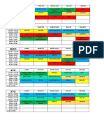 PROPUESTA DE HORARIO