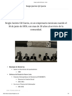 Sergio Jacinto Gil Garcia - Empresario y Politico Mexicano