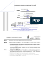 Dom P205-I6 002 Procedimiento de Rayos X