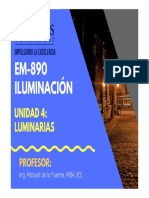 Presentacion (UNIDAD 4 - LUMINARIAS) Curso Iluminacion FIDELITAS