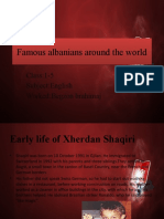Famous Albanians Around The World