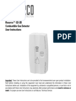 Macurco™ GD-2B Combustible Gas Detector User Instructions