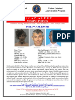 FBI ViCAP Alert-Missing Person - Philip Raush