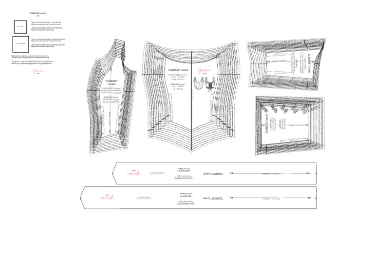 CLARISSE Corset A0 PDF