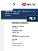 Pobreza en Honduras causas y soluciones