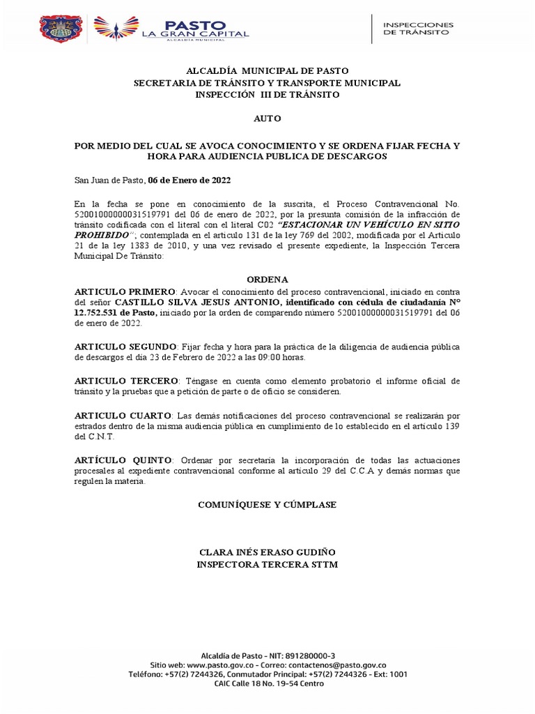 Auto Avoca Conocimiento PDF