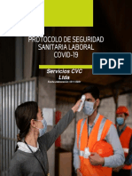 Protocolo Tipo Seguirdad Sanitaria Laboral Covid 19.