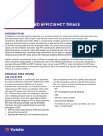 Managing Feed Efficiency Trials: Fast Fact