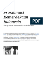 Seputaran Proklamasi Kemerdekaan Indonesia