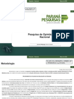 Pesquisa Paraná Pesquisa - Março de 2022