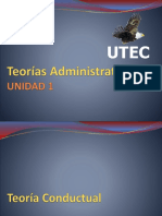 Unidad 1 - La Administración Sesión 3 Teorías Administrativas