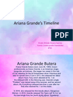 Ariana Grande's Timeline: Evelin Erlinda Orozco Barrios Yoenis Lorena Puello Hernández 9º03