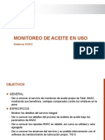 Monitoreo de Aceite Anac