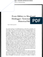 (1995) Jung, M. - From Dilthey To Mead and Heidegger Systematic and Historical Relations