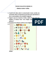 (Template) ACTIVIDAD EVALUATIVA SEMANA 15 SÍMBOLO SIGNO Y SEÑAL