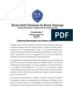 Trastorno Relacionado Con El Tabaco, Nicotina, Cocaina