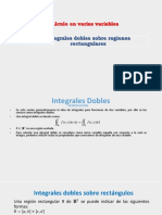 Integrales Dobles - Rectangulares