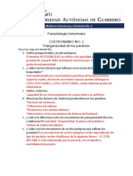Cuestionario2 - Patogenicidad de Los Parásitos Eduardo Vega