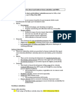 Issues Related To Direct and Indirect Farm Subsidies and Msps