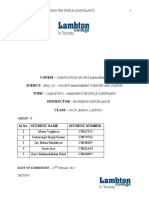 Course Subject Topic Instructor - Class: Case Study 1 - Managing The Triple Constraints 1