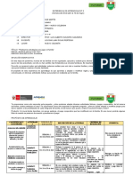 EXPERIENCIA DE APRENDIZAJE 2-3 y 4 grado-MAYO