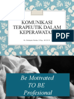 KOMUNIKASI TERAPEUTIK