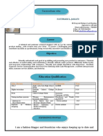 Curriculum Vita: Education Qualification