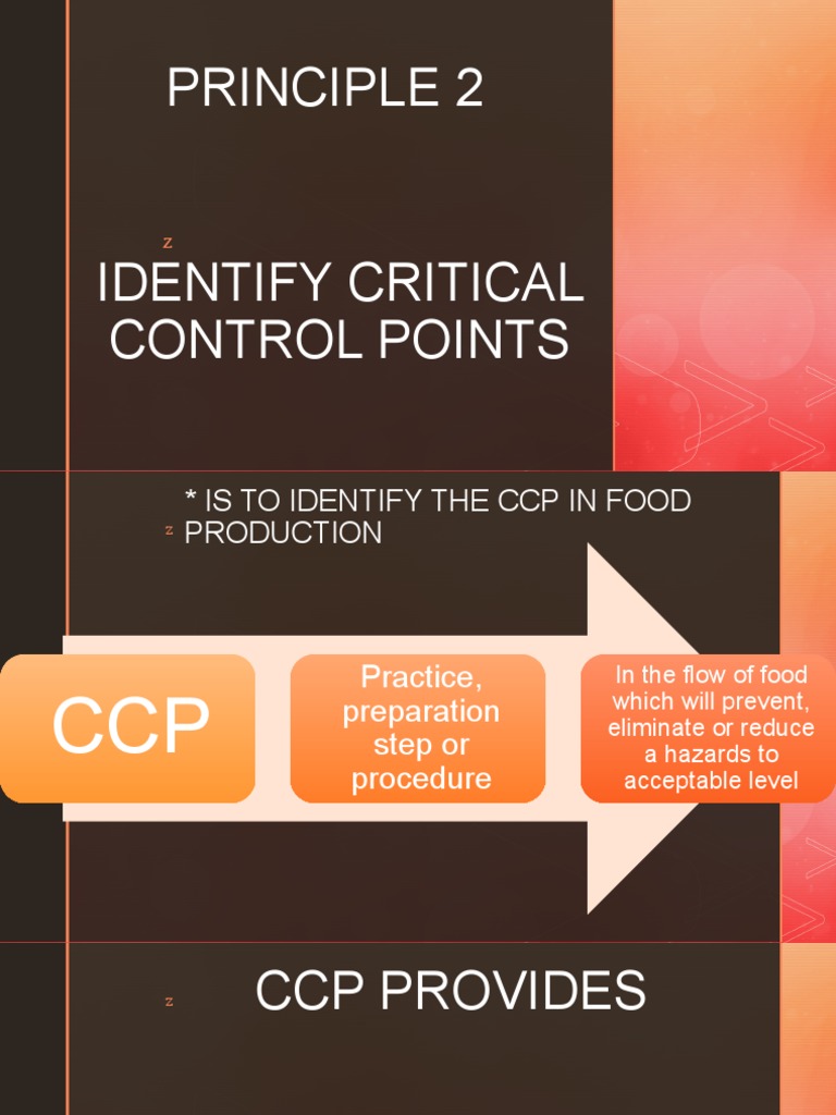 Identifying Critical Control Points in Food | PDF