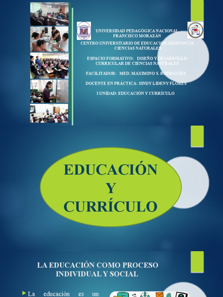 Educacion y Curriculo | PDF | Plan de estudios | Modificación de ...