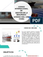 Código IGS / ISM Code: Gestión de la seguridad operacional de buques