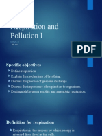 Respiration Air Pollution I