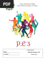 P.E 3 Module 1