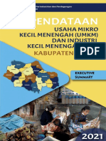 Executive Summary - Pendataan UMKM IKM Kabupaten Tuban