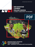 Kecamatan Cambai Dalam Angka 2021