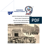 Instituto Tecnológico de Ciudad Guzmán Derecho Laboral Y Seguridad Social Aula: E 08 / Profesor: Elizondo Mata Ricardo Oscar Antonio Bernabe Moran