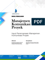 KOMUNIKASI PROYEK