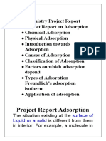 Project Report Adsorption