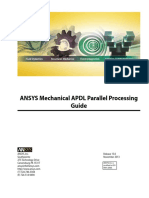ANSYS Mechanical APDL Parallel Processing Guide