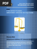 Download 2011 DTSD Etika Kerja Pegawai DJBC by Fredy Yatakila SN56376062 doc pdf