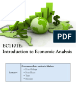 EC1101E: Introduction To Economic Analysis