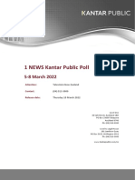 Full 1news Kantar Public Poll Report - 5-8 March 2022