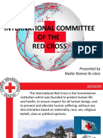 International Committee of The Red Cross: Presented by Nadia Yaneva 9v Class