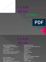 Class Plan: Day Childrens Estefani Perez 11°E