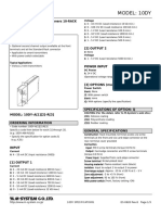 Model: 10dy: Current Loop Supply