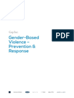Gender-Based Violence - Prevention & Response