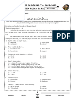 SOAL BAHASA INGGRIS Kelas 5